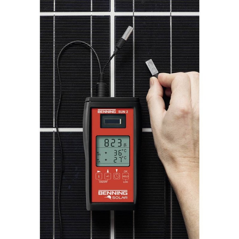 Benning PV 1-1+ - Tester fotovoltaických systémů s 5–1000 V/DC