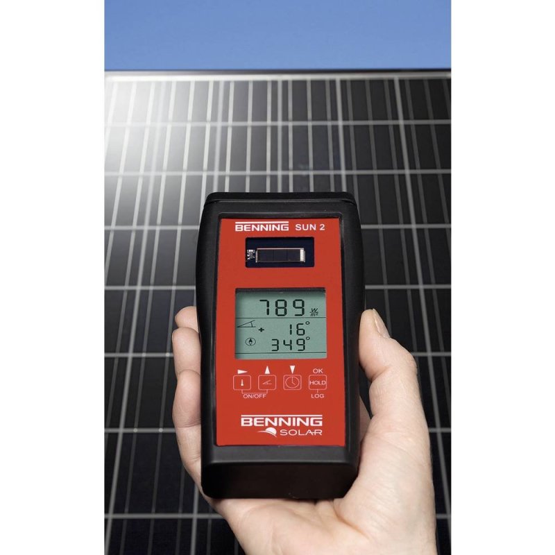 Benning PV 1-1+ - Tester fotovoltaických systémů s 5–1000 V/DC