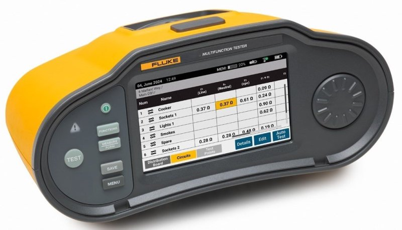 Fluke 1672 - Tester elektrických inštalácií do 1000 MΩ