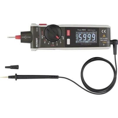 Voltcraft VC311 - Mini digitálny multimeter 0–600 V DC/AC
