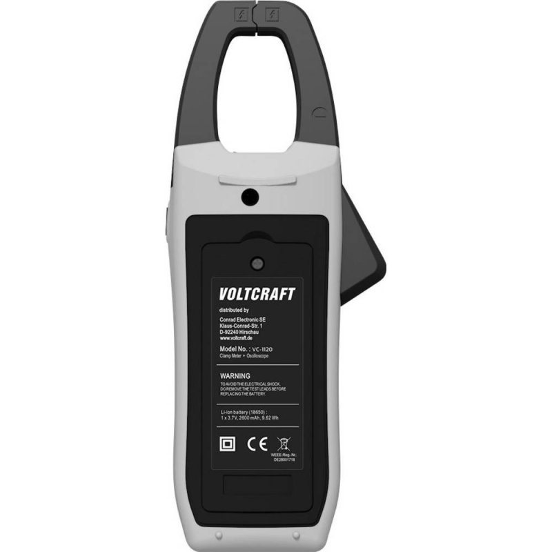 Voltcraft VC-1120 - Digitálne prúdové kliešte 600 A AC/DC