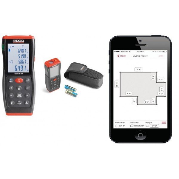 RIDGID micro LM 400 – Pokročilý laserový dálkometr 70 m