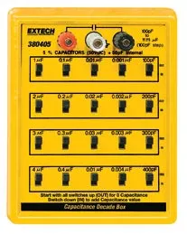 Extech 380405 - Kapacitná dekáda 100pF–11µF