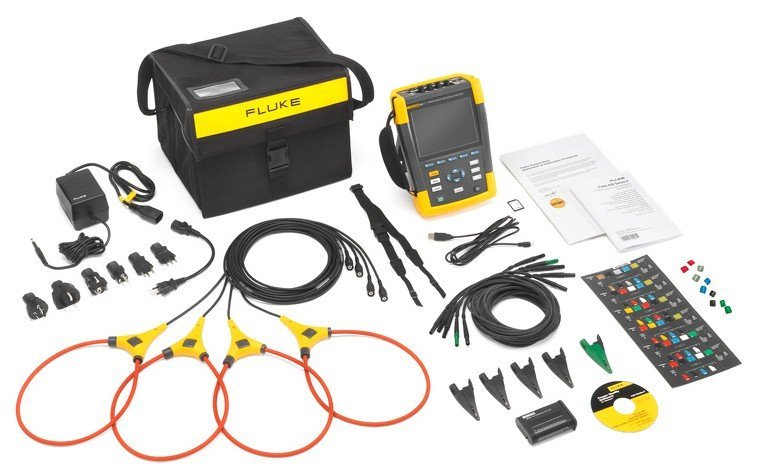 Fluke 434 II - Třífázový analyzátor elektrických s 4 kanály