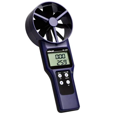 Wöhler FA 430 - Vrtuľkový anemometer vrátane merania