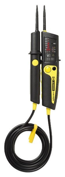 Beha Amprobe 2100-ALPHA - Skúšačka napätia a spojenia s LED, prevádzková skúšačka s meraním VAC a VDC do 690V, bezpečnostná kategória CAT III/1000 V, CAT IV/600 V