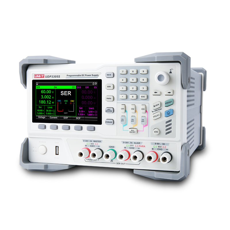 UNI-T UDP3305S-E - Źródło laboratoryjne 4 kanały