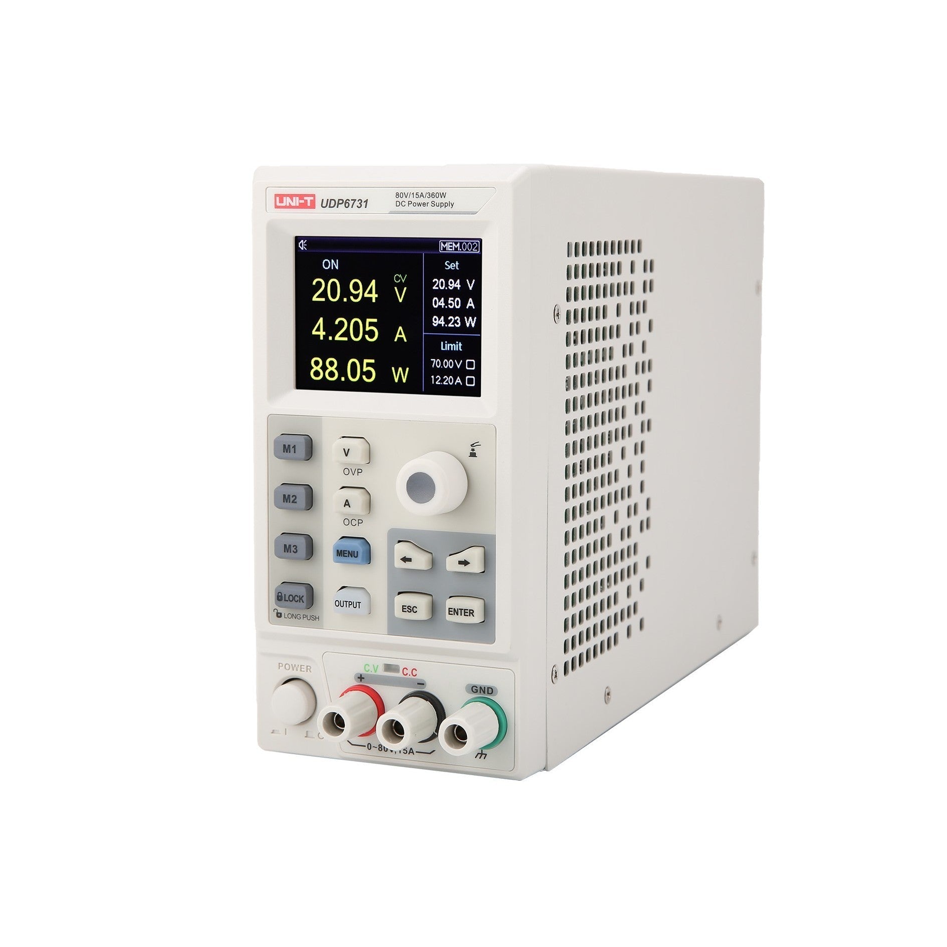 UNI-T UDP6731 - Laboratorní zdroj 0–80 V / 0–15 A