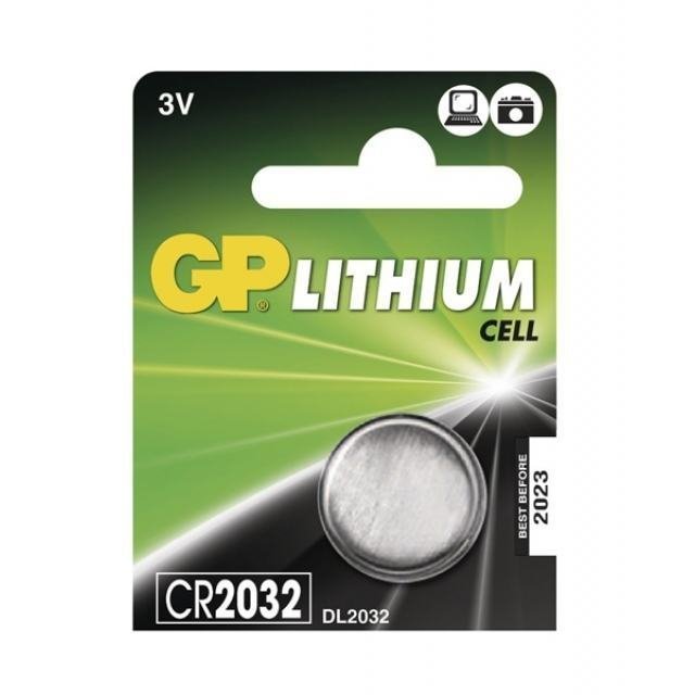 GP CR2032 lithiová knoflíková baterie 3V 210mAh
