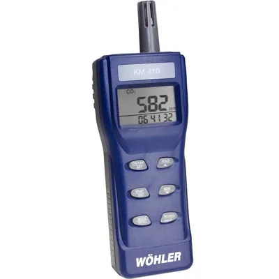Wöhler KM 410 - Meranie klímy v miestnosti 0–5000 ppm CO2