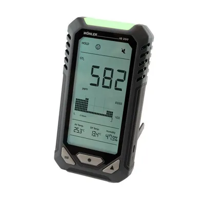 Wöhler IQ 300 - Meranie CO2 0–9999 ppm