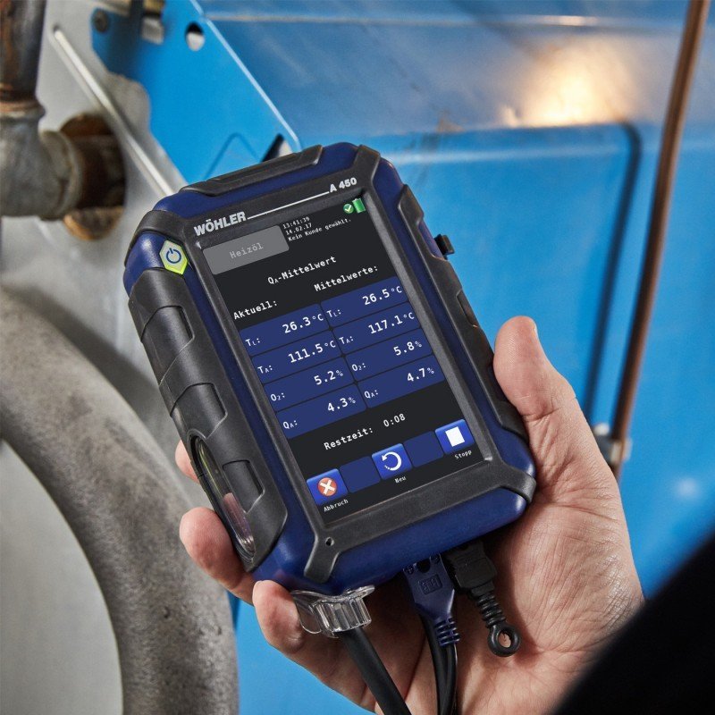 Wöhler A 450 (CO 10 000 ppm) - Analyzátor spalín CO 0–10 000 ppm