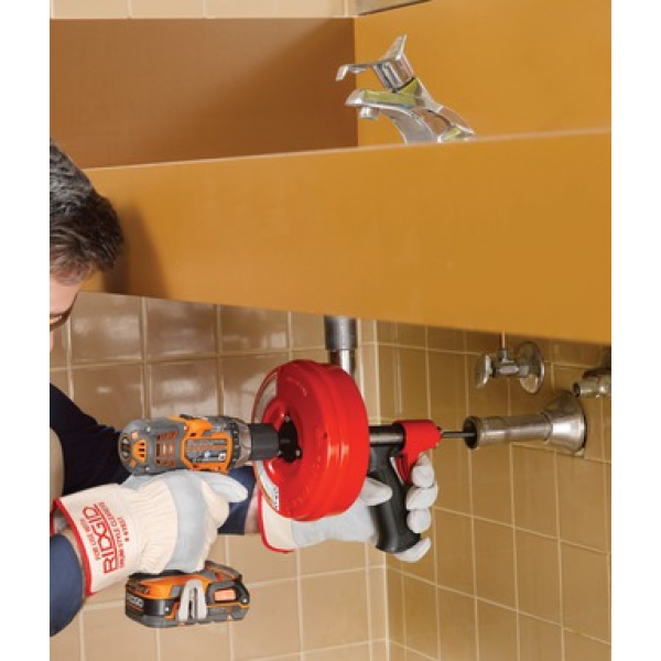 RIDGID POWER-SPIN+ - Ruční čistička s autoposuvem O20 - 40 mm