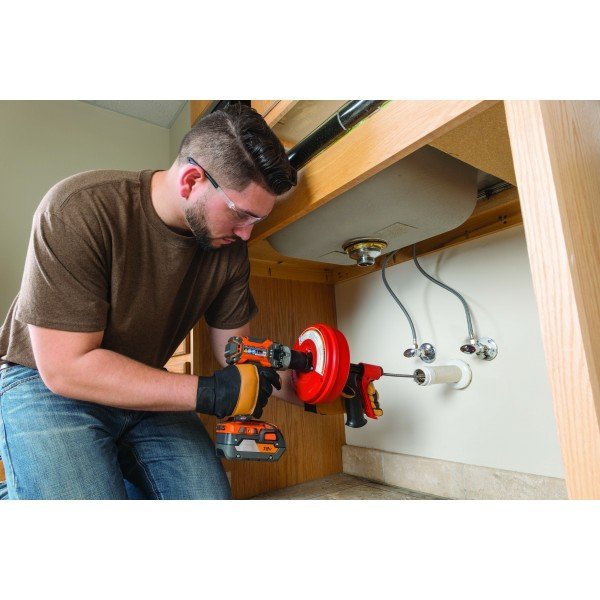 RIDGID POWER-SPIN+ - Ruční čistička s autoposuvem O20 - 40 mm
