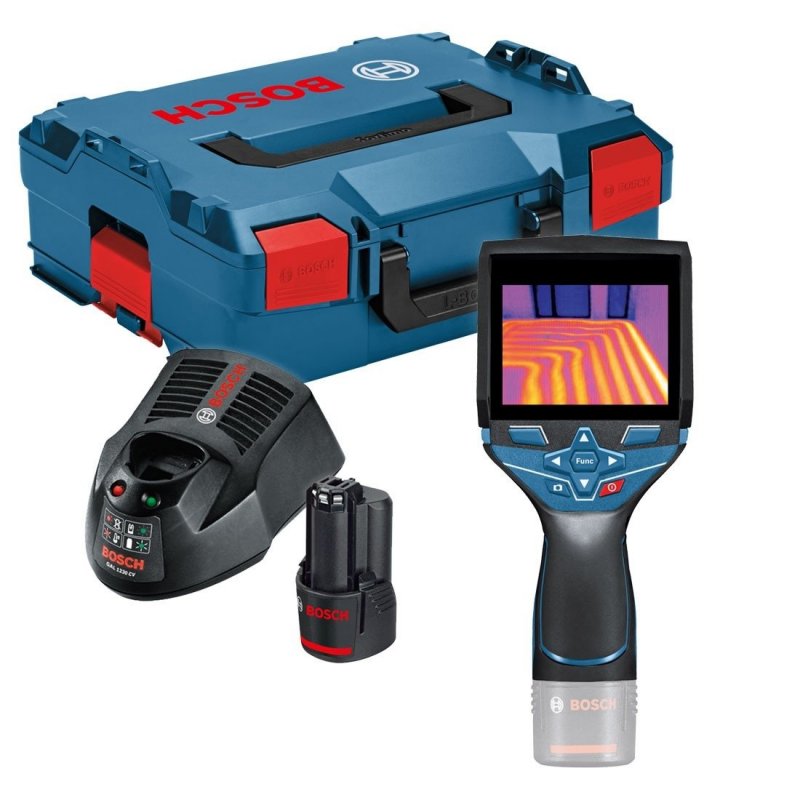 Bosch GTC 400 C Professional termokamera s 3,5" displejem, teplotní rozsah -10 až +400 °C, IP 53