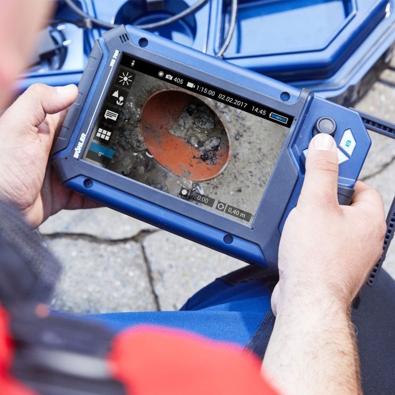 Wöhler VIS 700 HD - Videoinšpekčný systém 7" HD displej