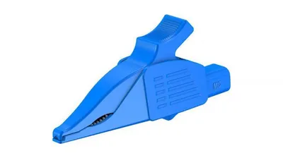 Stäubli XDK-1033 - Krokosvorka modrá 1000 V