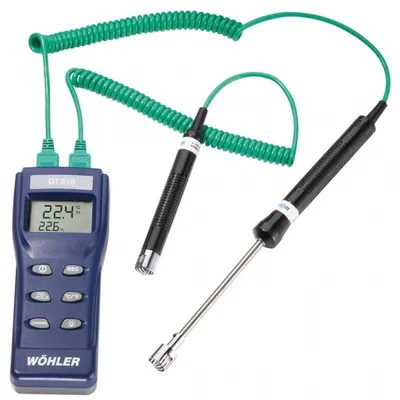 Wöhler DT 310 - Diferenčný teplomer -200 až 1370 °C