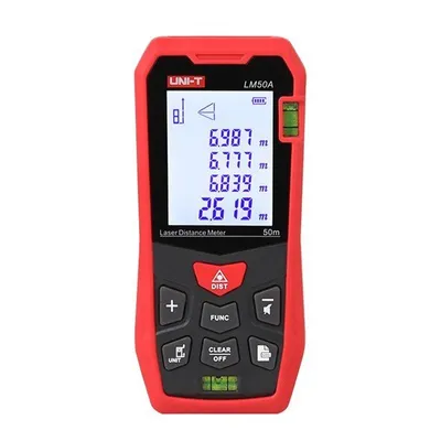 UNI-T LM 50A - Laserový diaľkomer 50 m