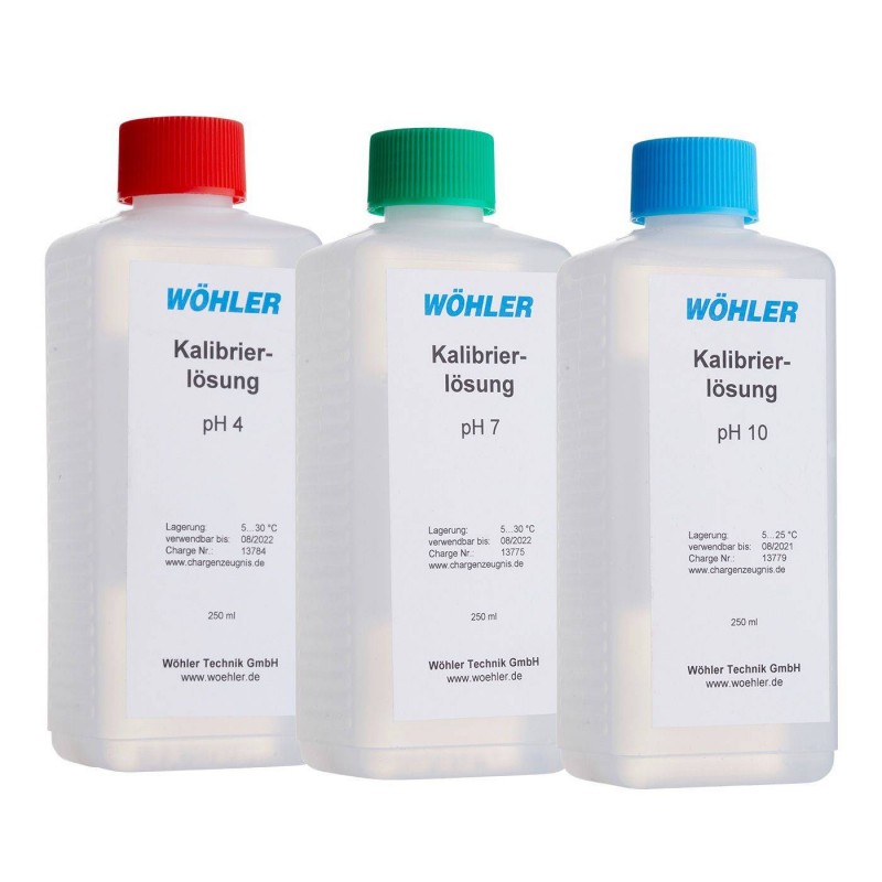 Wöhler - Sada pH kalibračních roztoků pro WA 335