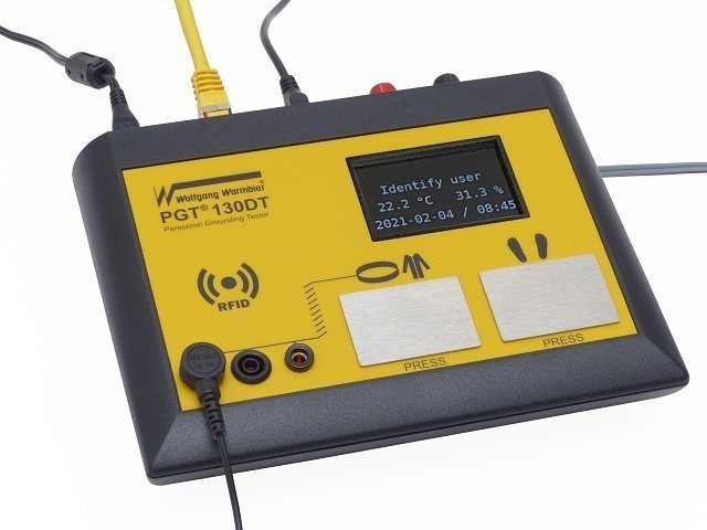 Wolfgang Warmbier Warmbier PGT.130 - ESD tester náramkov a obuvi DIN EN 61340-5-1