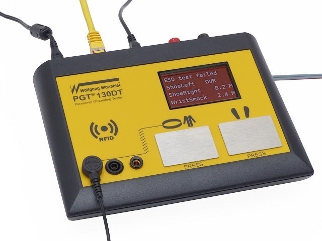 Wolfgang Warmbier Warmbier PGT.130 - ESD tester náramkov a obuvi DIN EN 61340-5-1