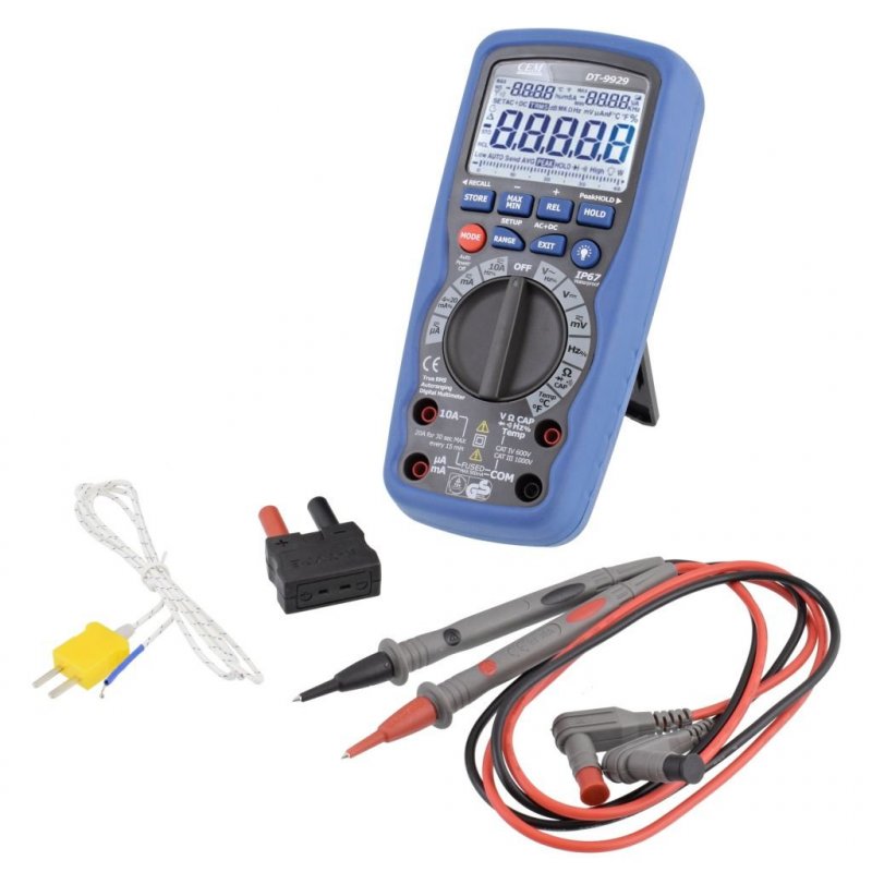 CEM DT-9929 - Digitálny multimeter 1000V DC/AC