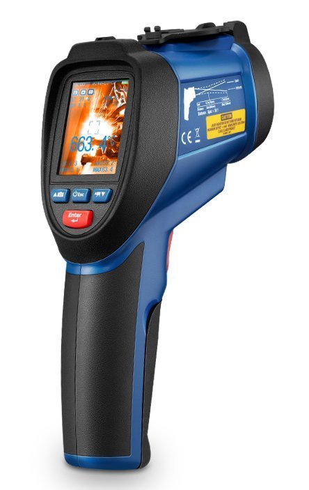 CEM DT-9860 - Infračervený teploměr s kamerou -50 až 1000°C