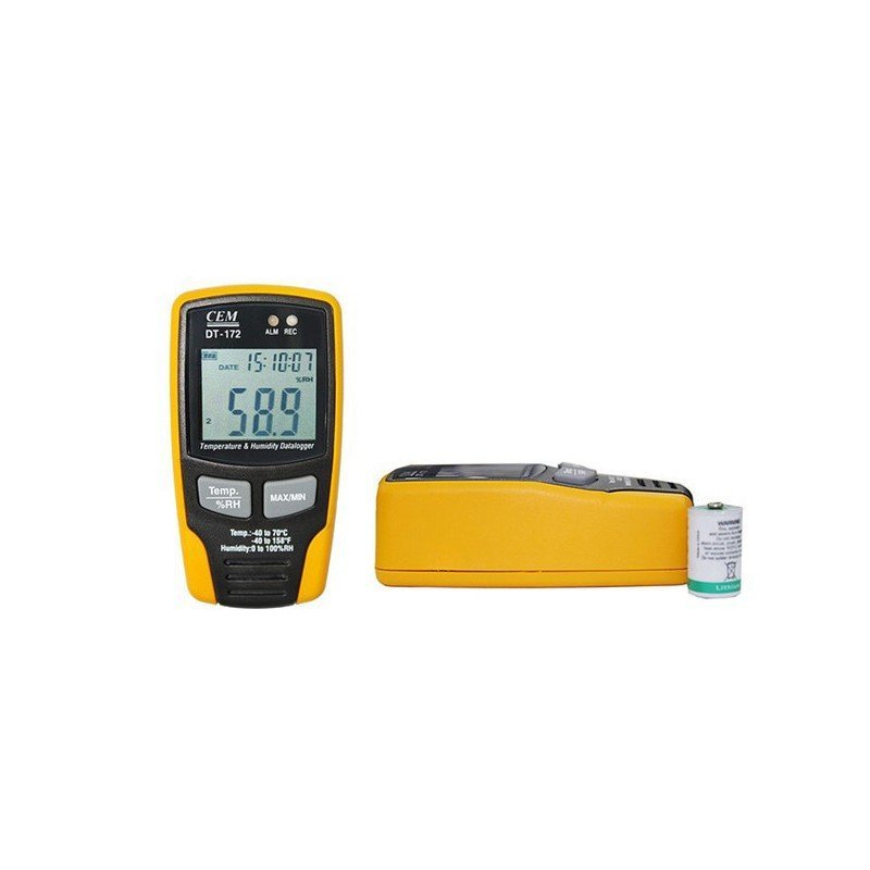 CEM DT-172 - Dataloger teploty a vlhkosti -40 až +70 °C