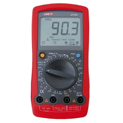 UNI-T UT105 - Multimetr 0–1000 V DC / 0–750 V AC / 0–10 A