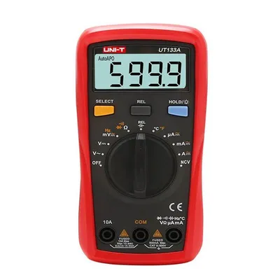 UNI-T UT133A - Multimetr 600 V / 10 A / -40–1000 °C