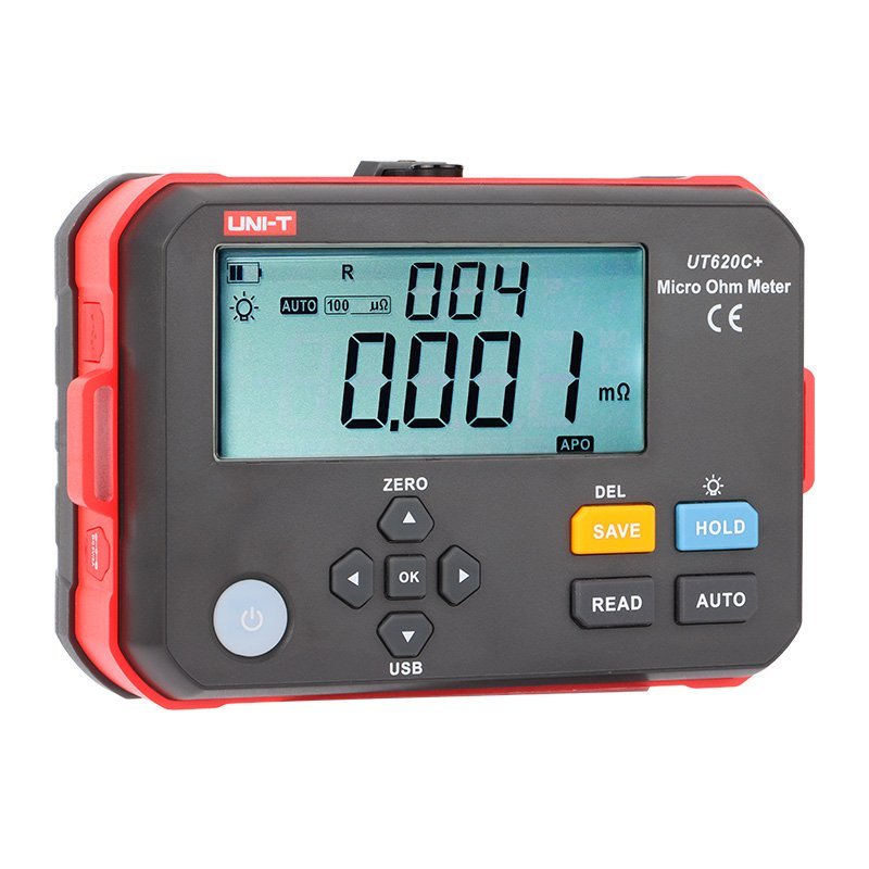 UNI-T UT620C+ - Tester nízkého odporu