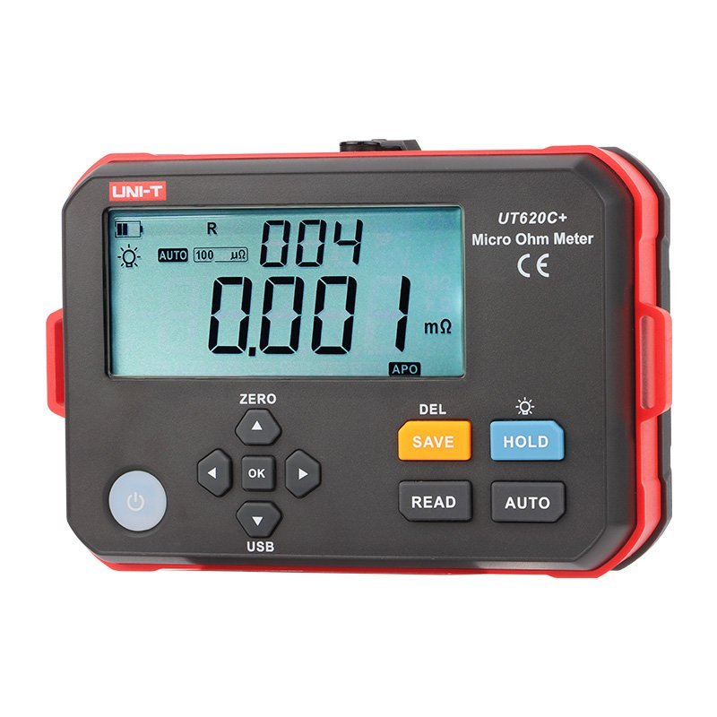 UNI-T UT620C+ - Tester nízkého odporu