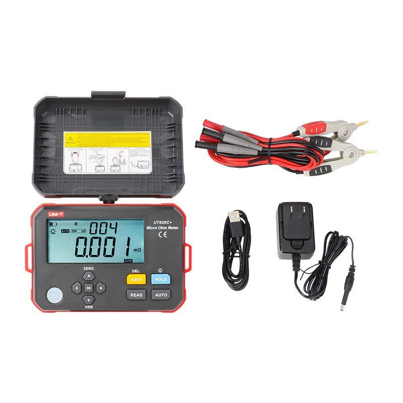 UNI-T UT620C+ - Tester nízkého odporu