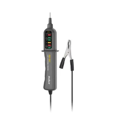Rebel TOOLS RB-15C - Tester napätia 12V alternátor a test batérie