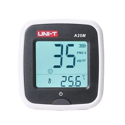 UNI-T A25M - Merač kvality vzduchu 0–500 µg/m³