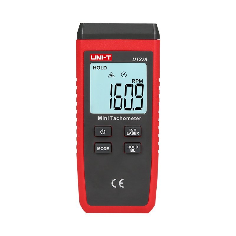 UNI-T UT373 - Bezkontaktný digitálny otáčkomer s laserovým ukazovateľom na meranie rotačnej rýchlosti do 9999,9 RPM