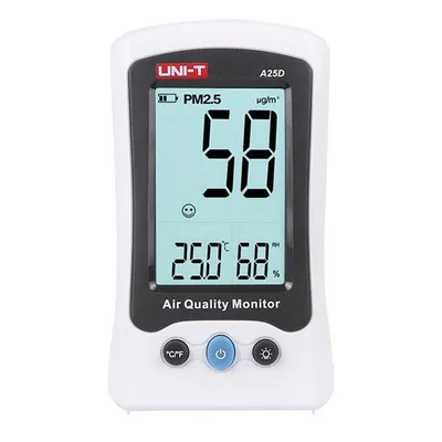UNI-T A25D - Merač kvality vzduchu 0–500 µg/m³