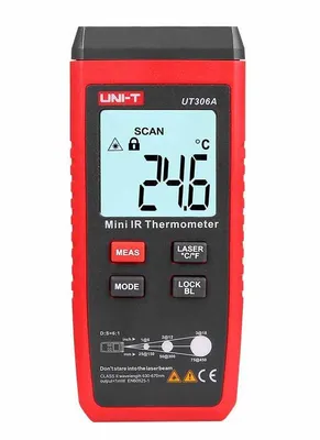 UNI-T UT306A - Teplomer bezkontaktný -35 až 300°C