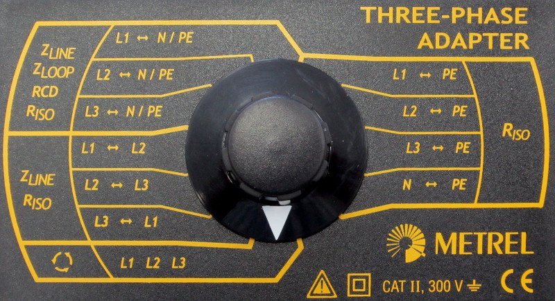 Metrel A 1111 - Trojfázový adaptér