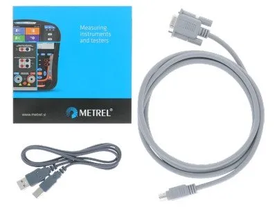Metrel A 1290 - EuroLink PRO Plus, kábel USB a RS232 USB a RS232/PS2 kábel