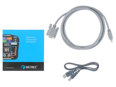Metrel A 1305 - PC softvér PATLink PRO s USB a RS232-PS USB a RS232-PS/2