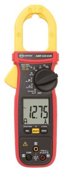 Beha Amprobe AMP-320 kliešťový multimeter s LCD displejom, meracie vodiče a príslušenstvo