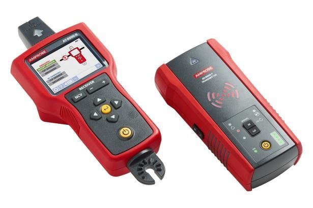 Beha Amprobe AT-8020 priemyselný vyhľadávač vedenia s farebným TFT LCD displej displejom, vysielačom a prijímačom