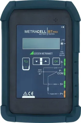 Gossen Metrawatt METRACELL BT PRO - Tester batérií do 600 V DC