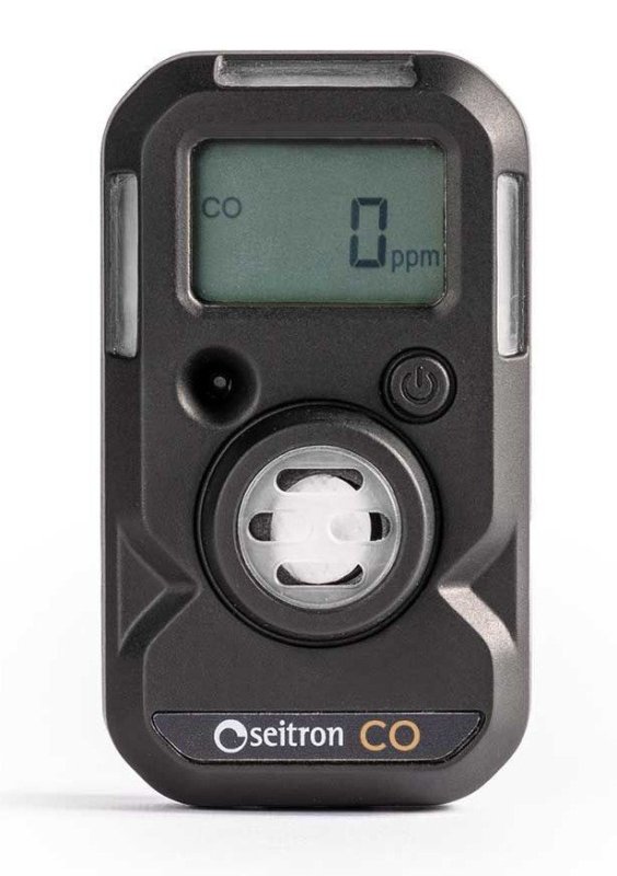 Seitron Be Safe SG - osobný detektor sulfanu s meraným rozsahom 0–100 ppm, iskrovo bezpečný, ATEX/IECEx schválený