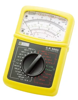 Chauvin Arnoux C.A 5003 - Profesionálny analógový multimeter IP 53