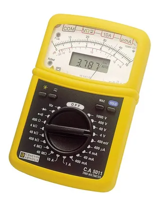 Chauvin Arnoux C.A 5011 - Profesionálny analógový multimeter TRMS
