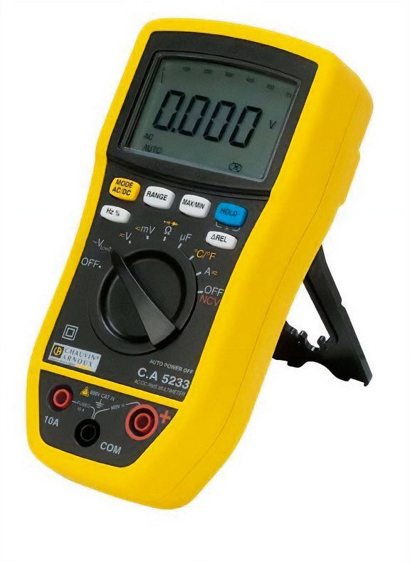 Chauvin Arnoux C.A 5233 - Digitálny multimeter do 10 A