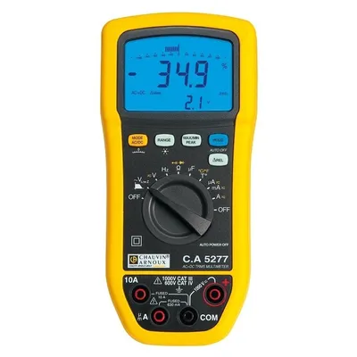 Chauvin Arnoux C.A 5277 - Digitálny multimeter TRMS do 1 000 V / 10 A